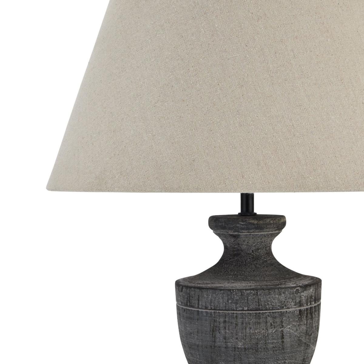 Hill Interiors Incia Urn Wooden Table Lamp – image 2