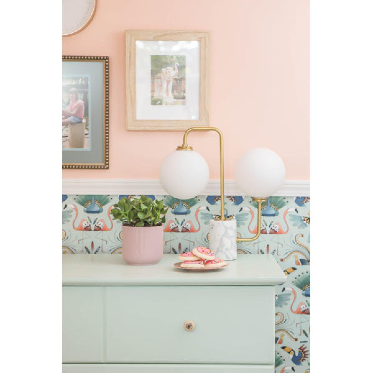 Hudson Valley Lighting Mia Steel 2 Light Table Lamp With A Marble Base – image 2