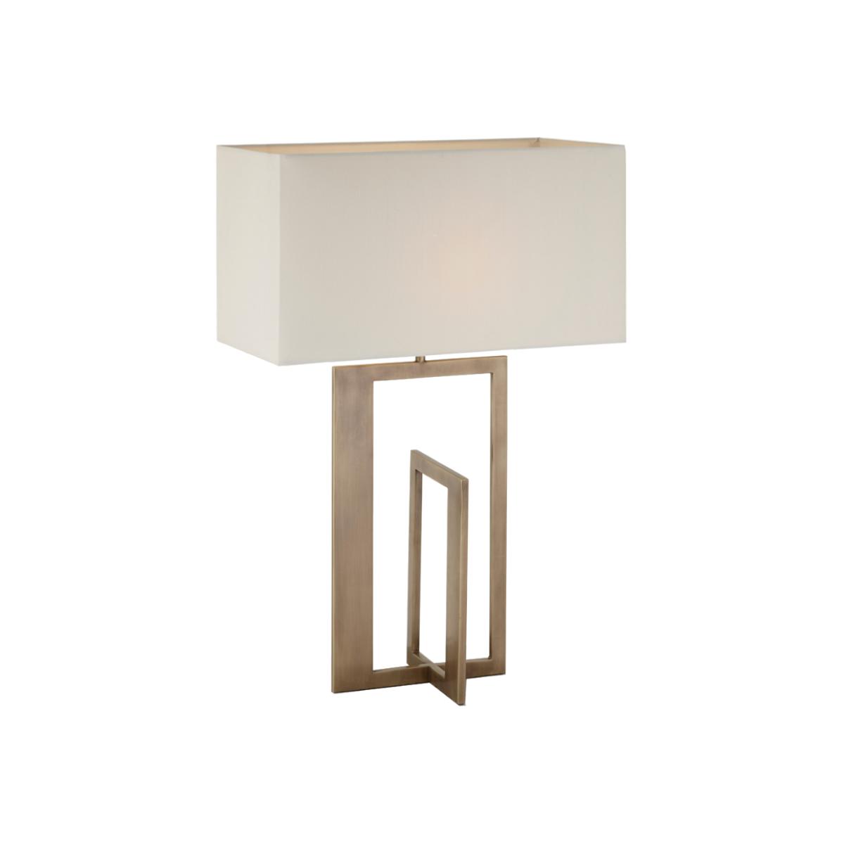 RV Astley Kenley Table Lamp Antique Brass Finish