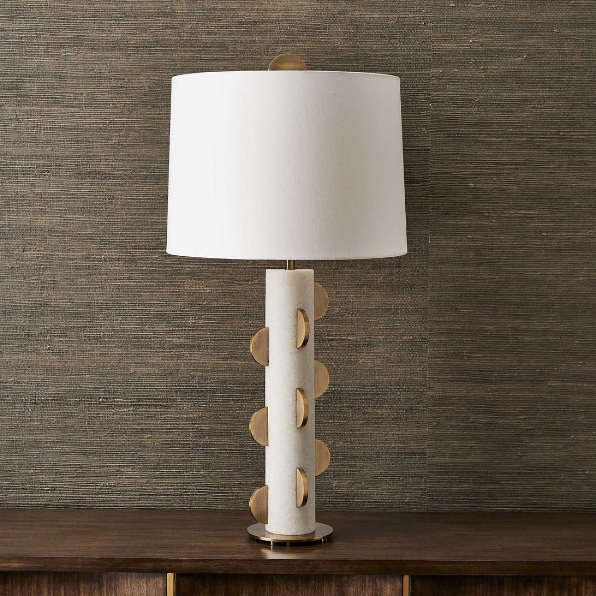 Uttermost Black Label Half Moon Table Lamp – image 2