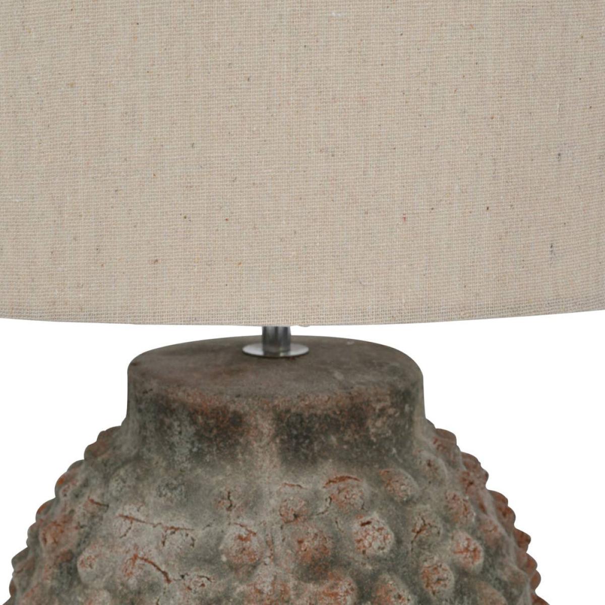 Libra Remus Terracotta Table Lamp With Shade – image 4