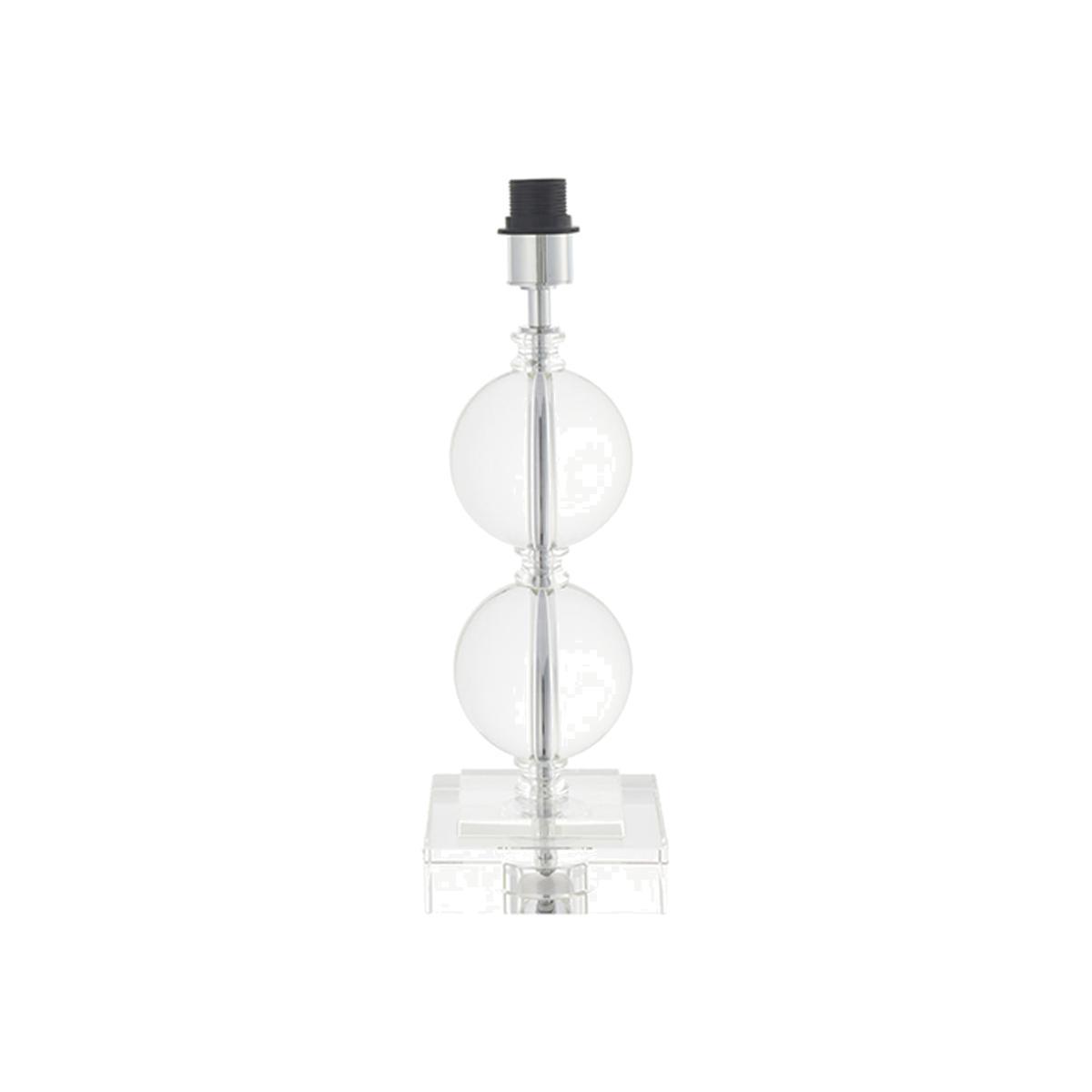 Olivia's Rochelle Crystal And Chrome Table Lamp Base