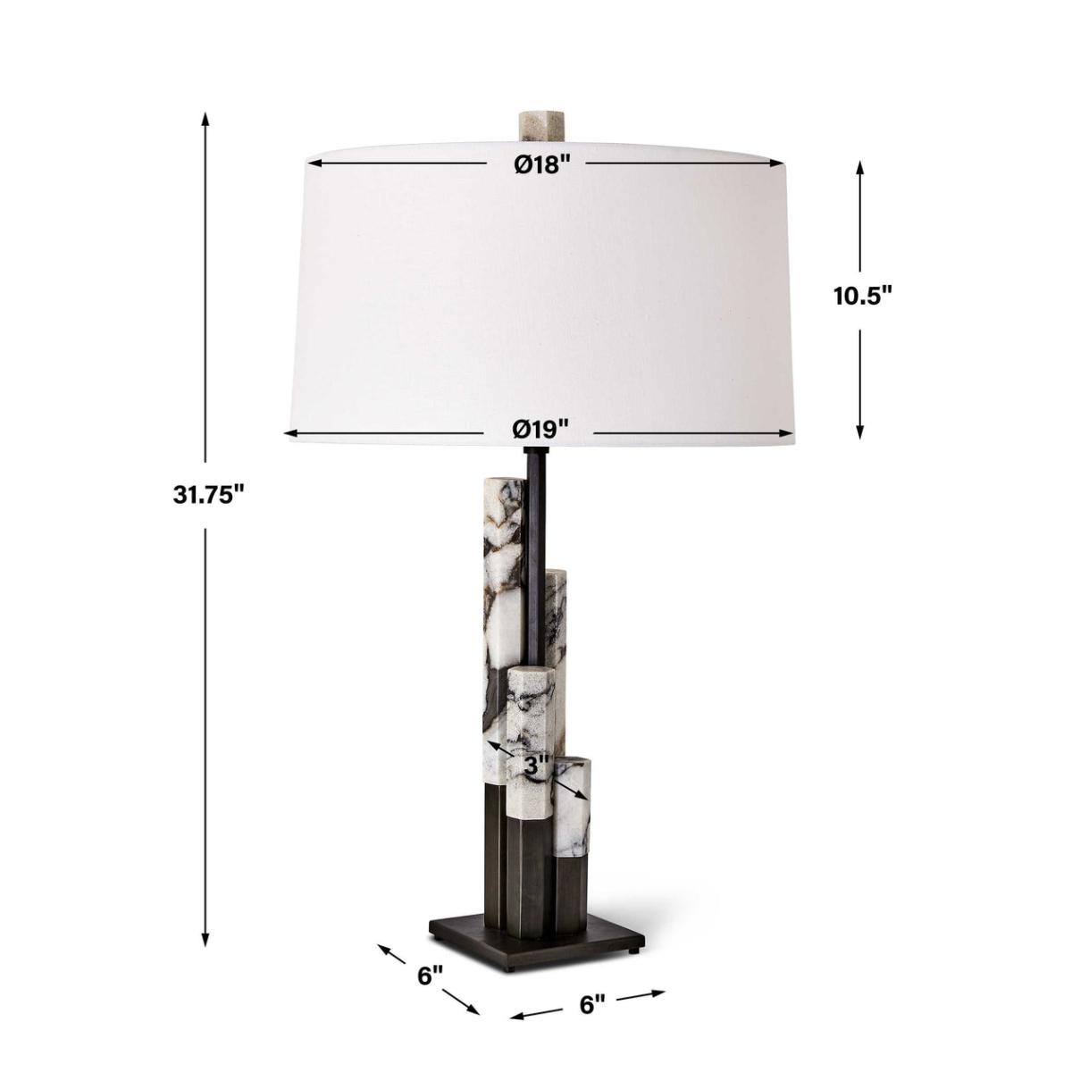 Uttermost Black Label Metropolis Table Lamp – image 3