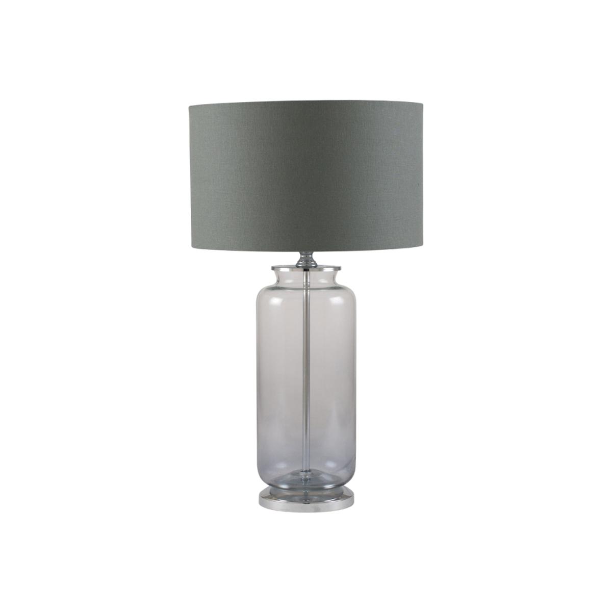 Olvia's Venice Table Lamp in Grey Ombre Glass – image 1