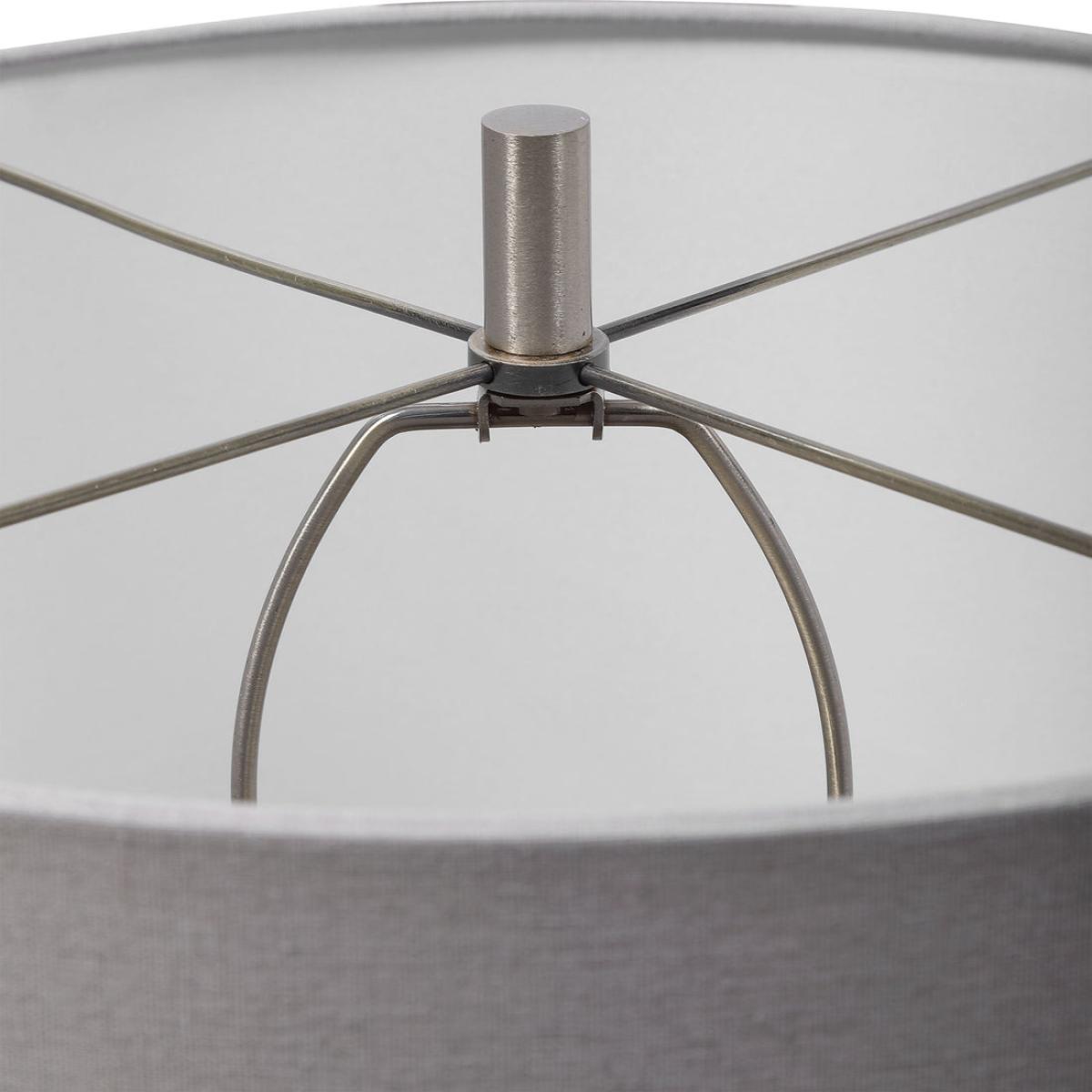 Uttermost Winterscape Glaze Table Lamp in White | Outlet – image 5