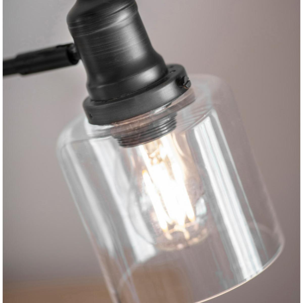 Garden Trading Hoxton Cylinder Table Lamp in Black Steel – image 2