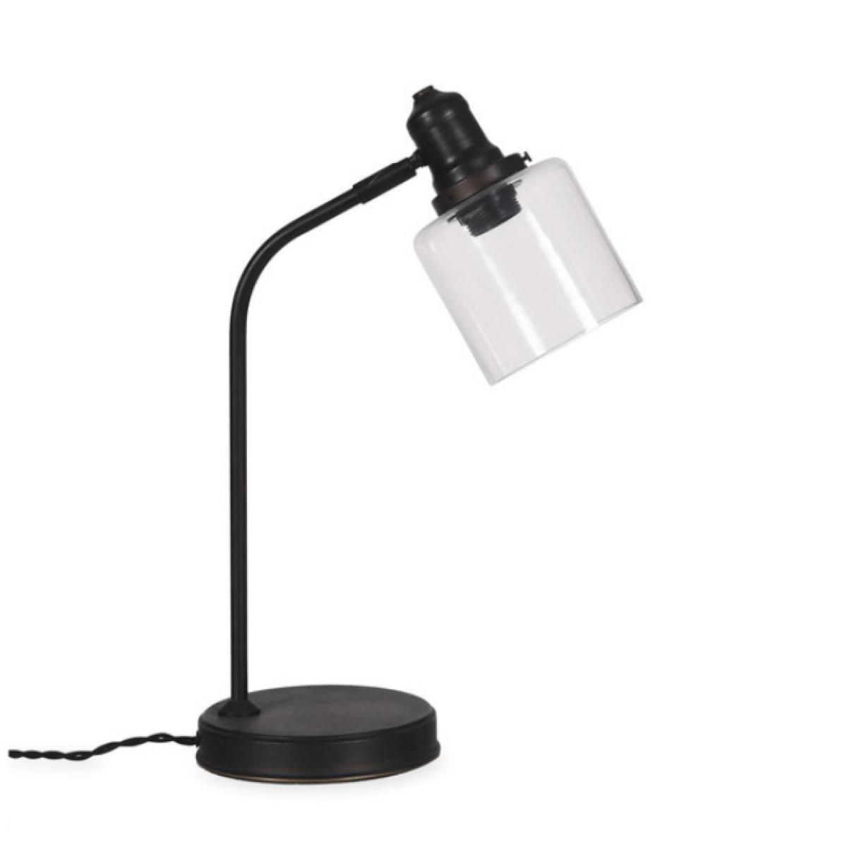 Garden Trading Hoxton Cylinder Table Lamp in Black Steel – image 3