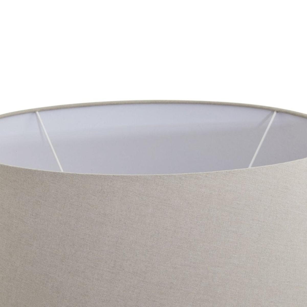Hill Interiors Athena Aged Stone Table Lamp With Linen Shade / Large – image 4