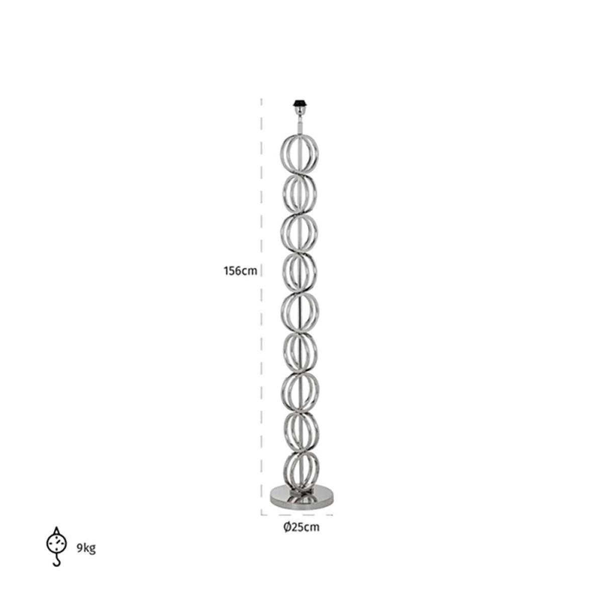 Richmond Bliss Silver Table Lamp – image 2