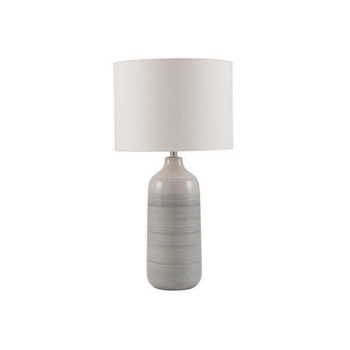 Olivia's Bradey Ombre Ceramic Table Lamp in Blue and Grey – image 1