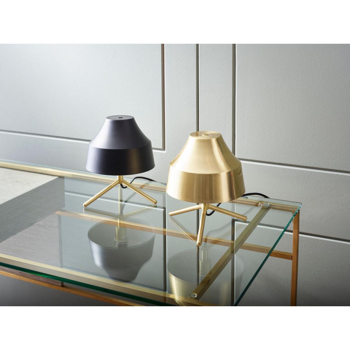 Gillmore Hector Brass Shade & Brass Stand Table Lamp – image 2