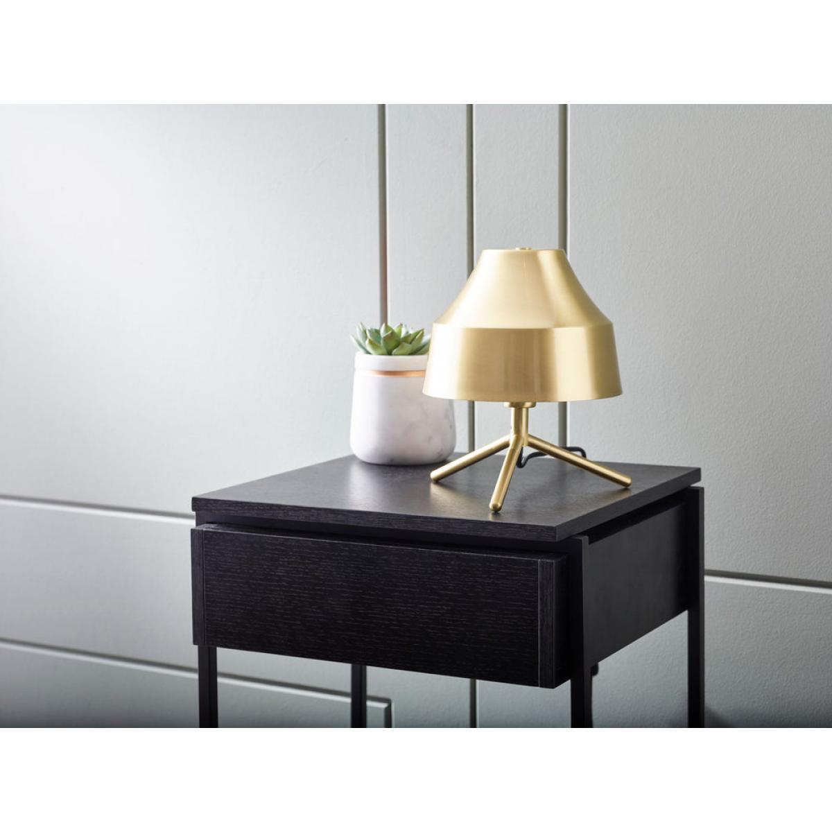 Gillmore Hector Brass Shade & Brass Stand Table Lamp – image 3