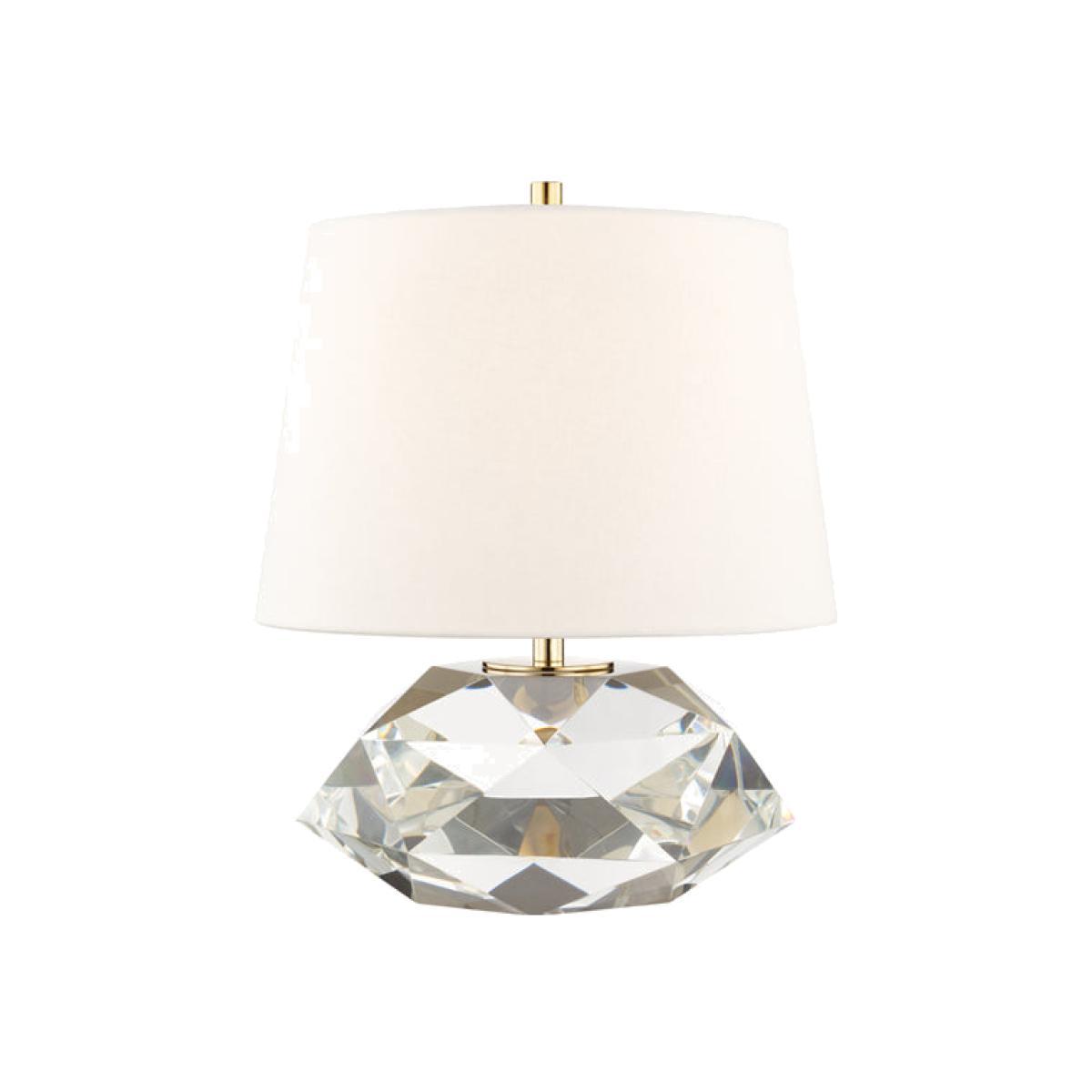 Hudson Valley Lighting Henley Crystal 1 Light Table Lamp