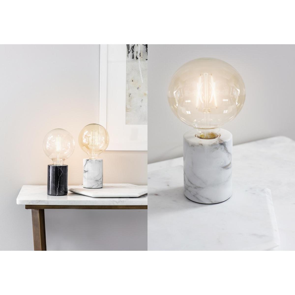 Hazel Retro Table Lamp in Marble – image 2