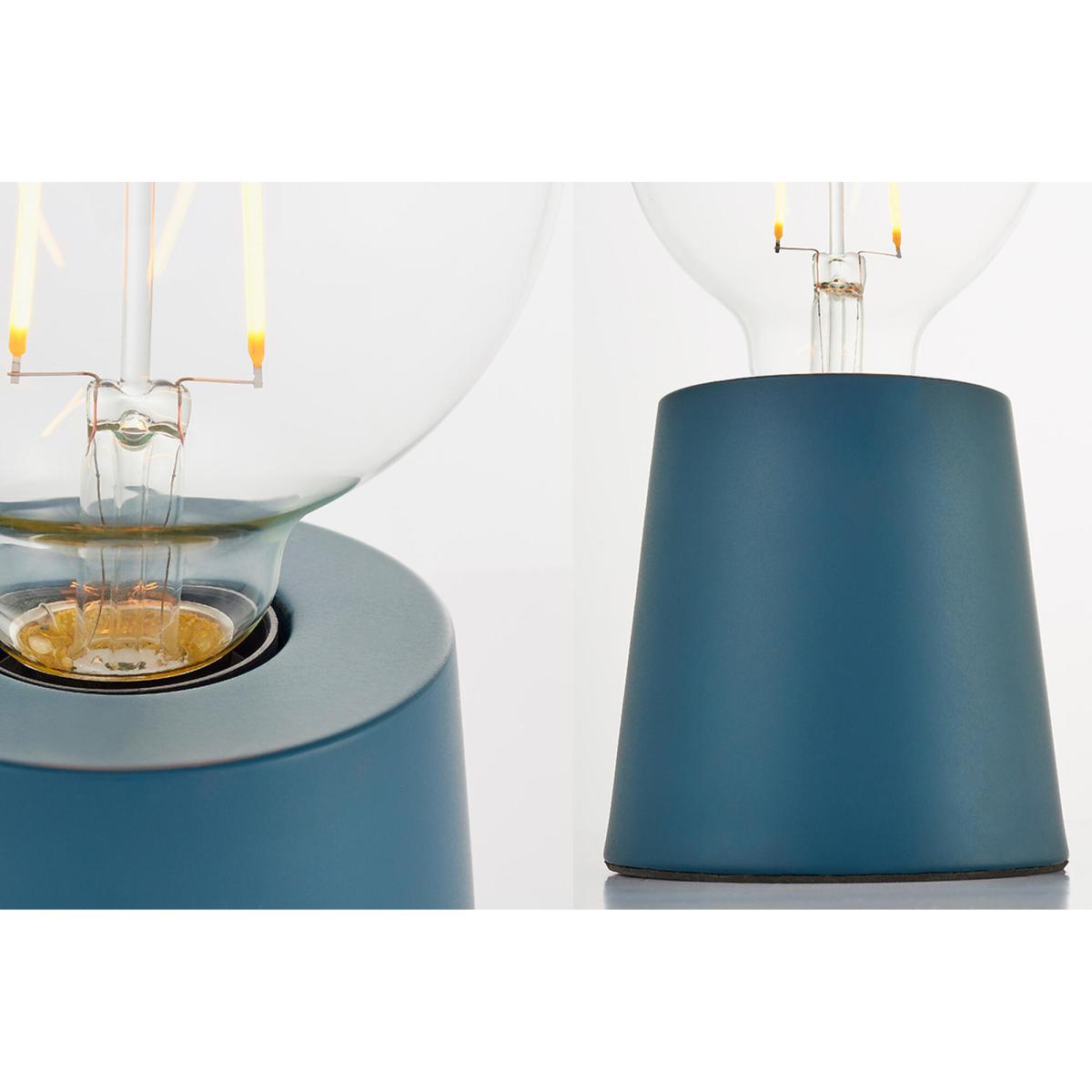 Jace Table Lamp in Matte Ink Blue – image 3