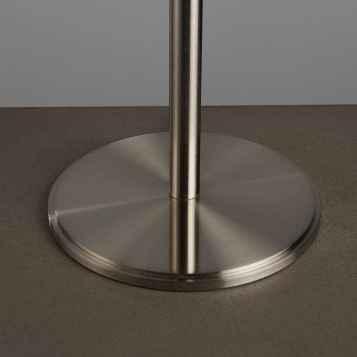 Hayfield Satin Nickel & Grey Table Lamp – image 6