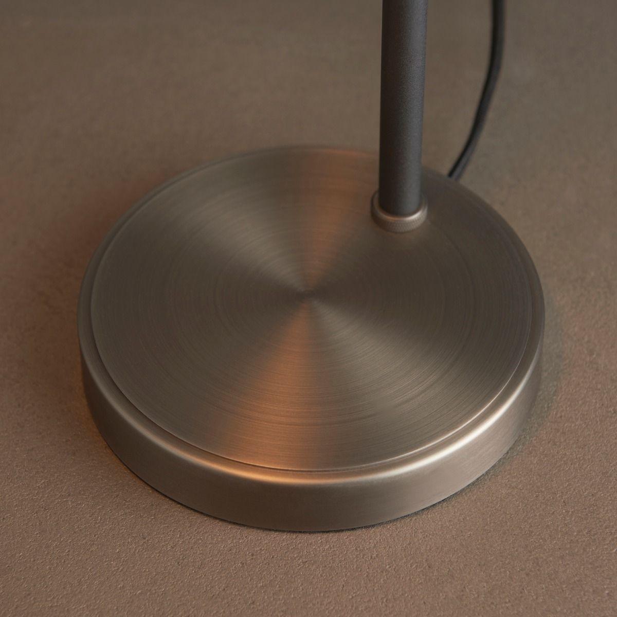 Mayfield Brushed Silver & Black Table Lamp – image 6