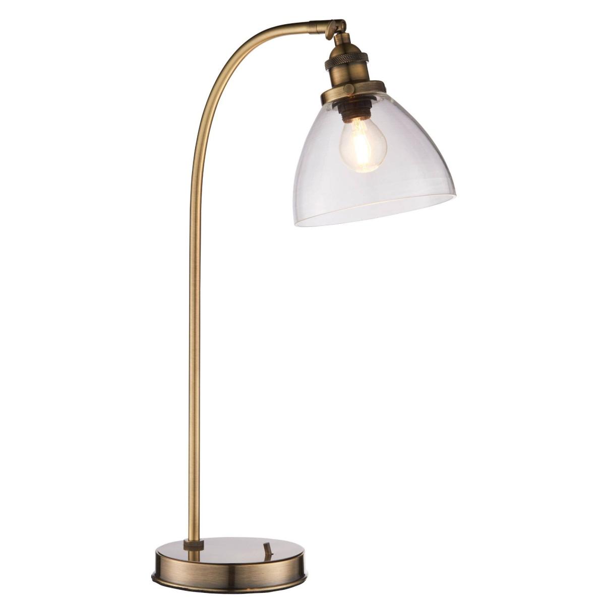 Hansen 53cm Table Lamp Antique Brass – image 2