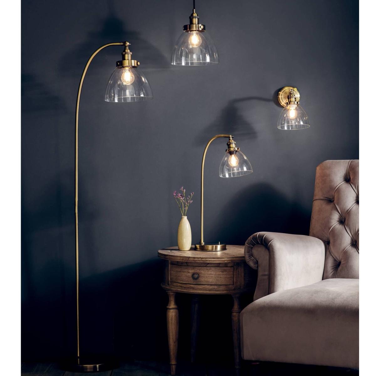 Hansen 53cm Table Lamp Antique Brass – image 5
