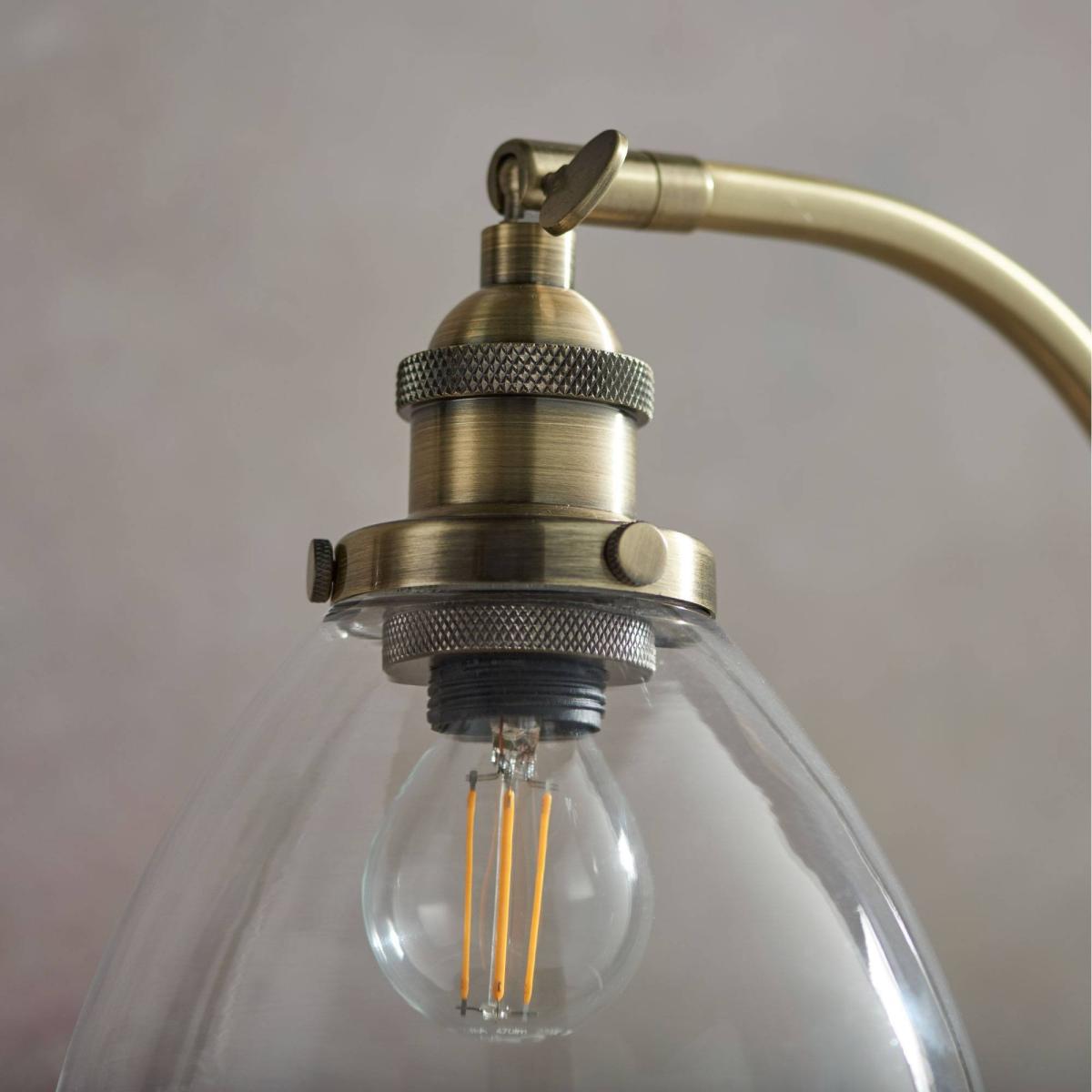Hansen 53cm Table Lamp Antique Brass – image 6