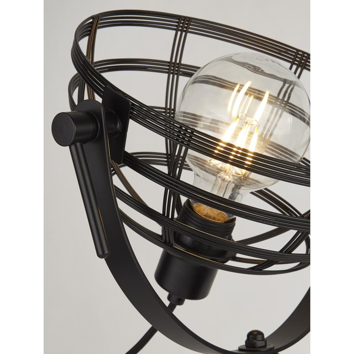 Marcus Black Cage Table Lamp – image 3