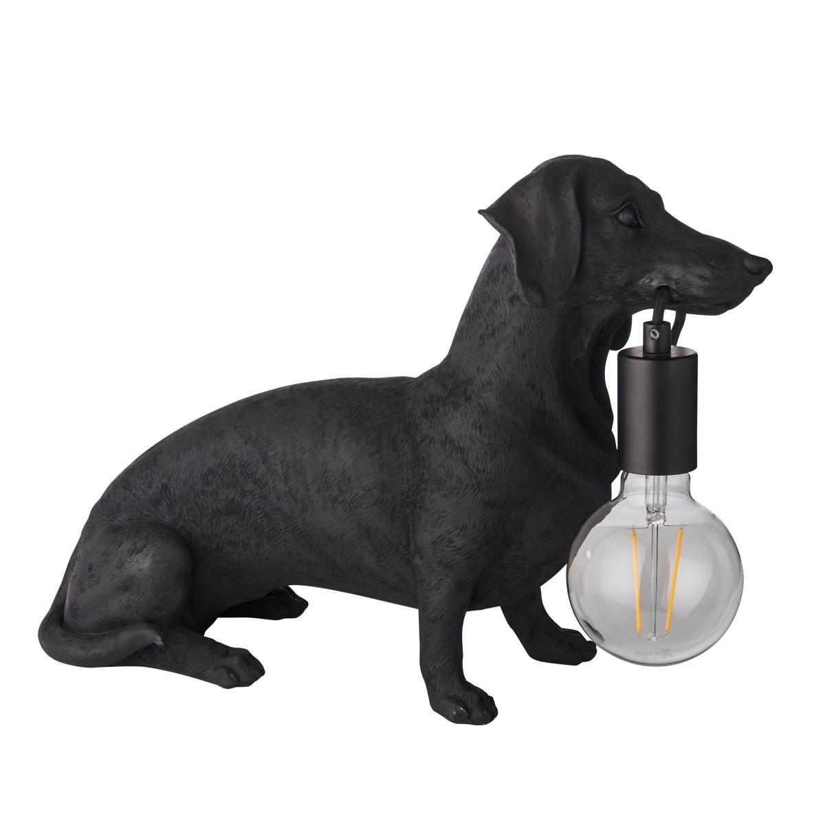 Wally Black Dog Table Lamp – image 8