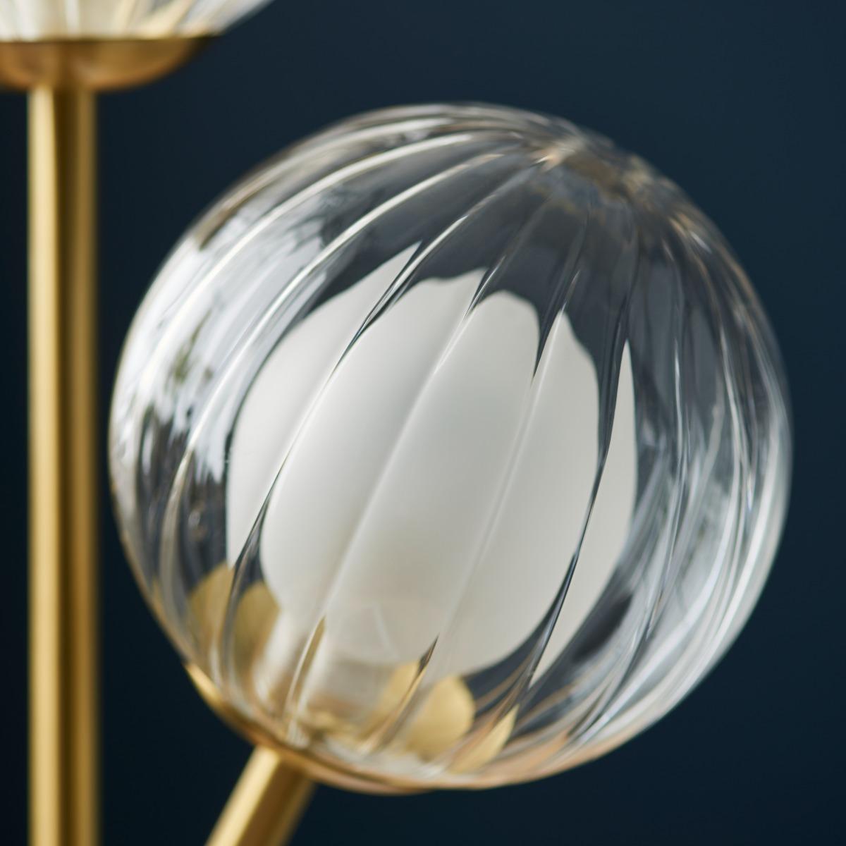 Udo 2 Light Satin Brass Table Lamp – image 7
