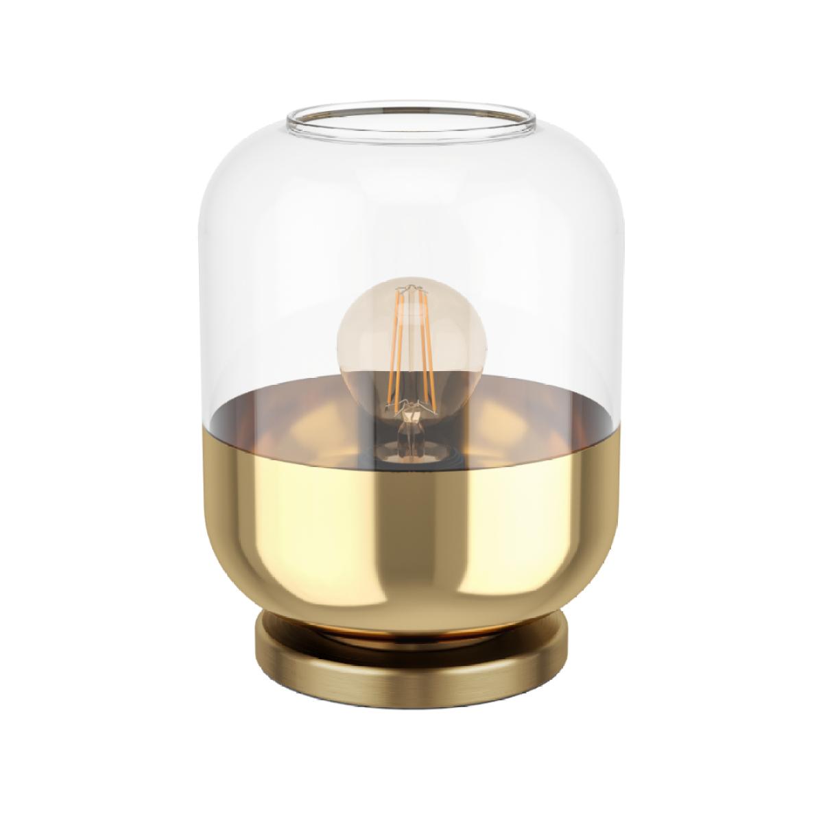 Maryvilla Gold and Clear Glass Table Lamp – image 3