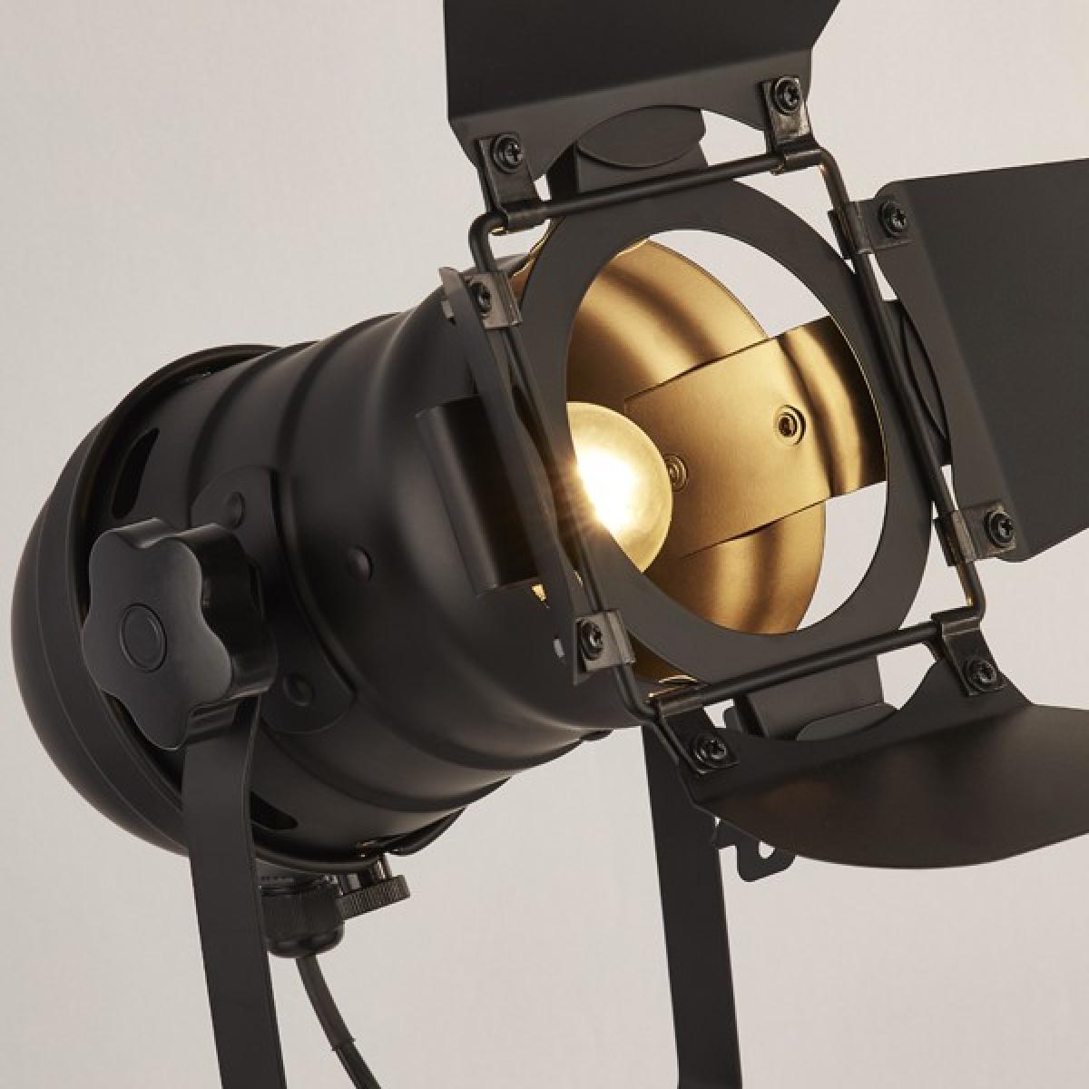 Spectre Black Spotlight Table Lamp – image 5