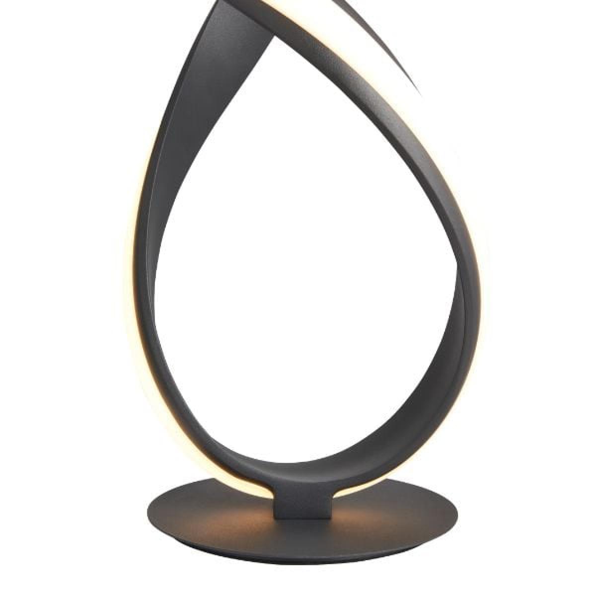 Fraser LED Matt Black Table Lamp – image 3