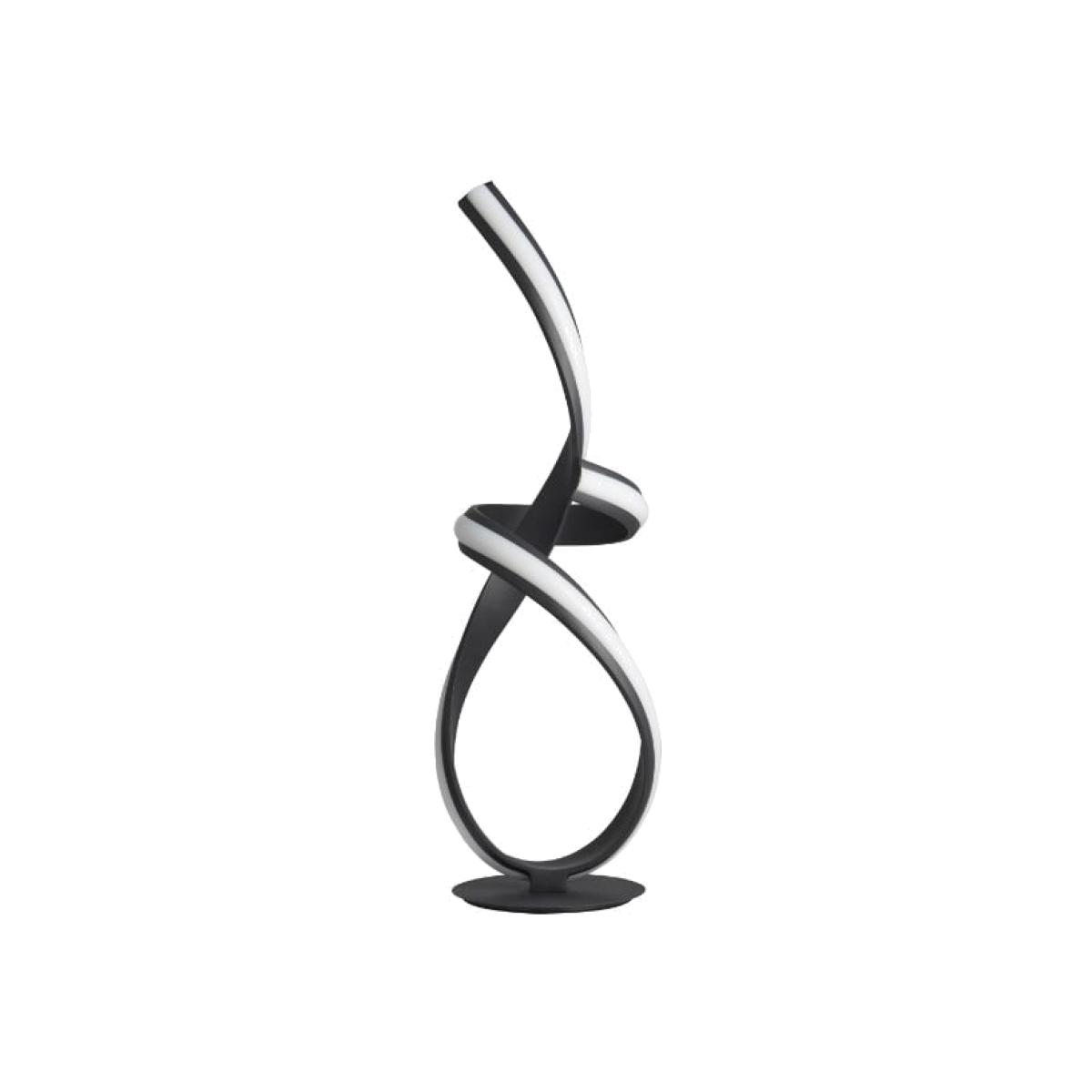 Fraser LED Matt Black Table Lamp – image 1