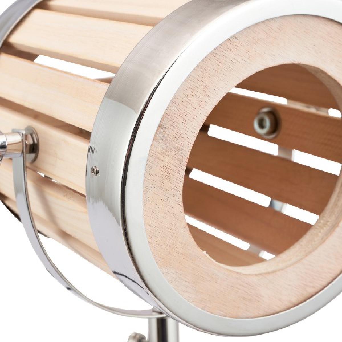 Staithes Natural Wood Tripod Table Lamp – image 8