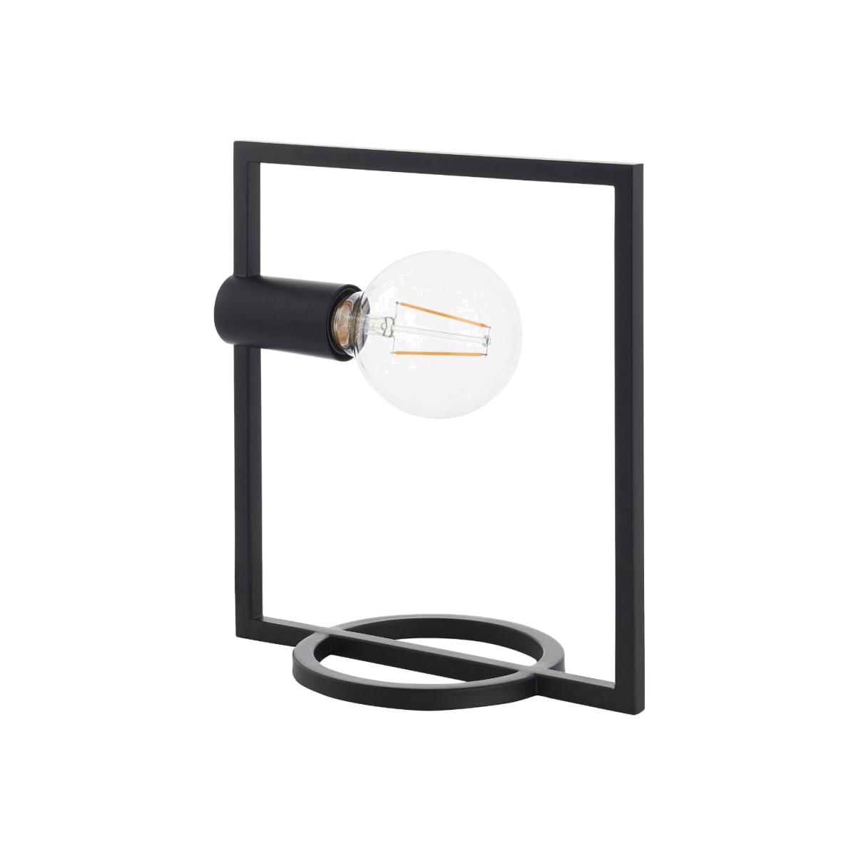 Shape 1 Light Black Rectangle Table Lamp – image 1