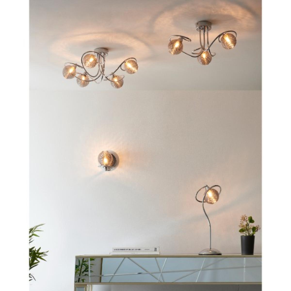 Twine Polished Chrome Table Lamp – image 9