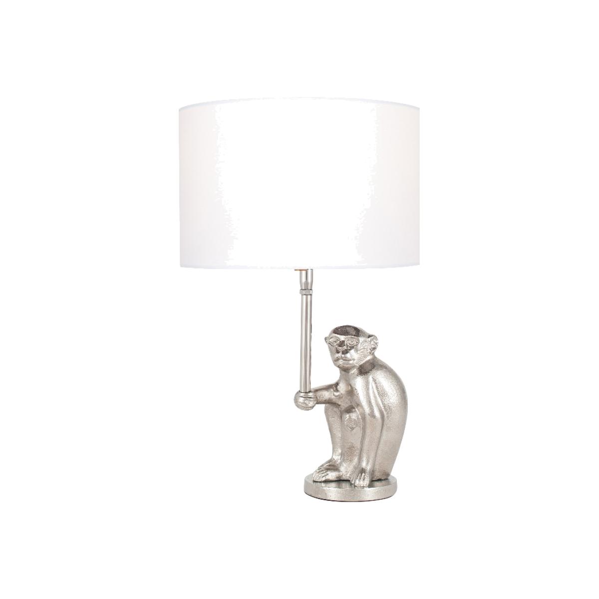 CAPUCHIN T/LAMP A/SILVER