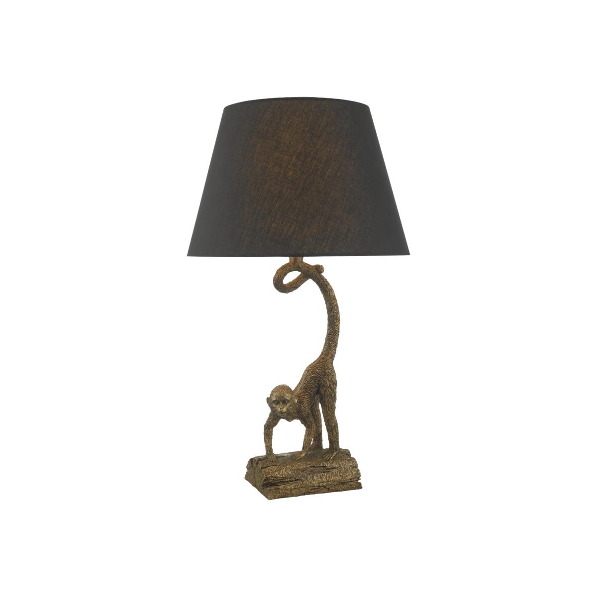 Dwayne Bronze Monkey Table Lamp