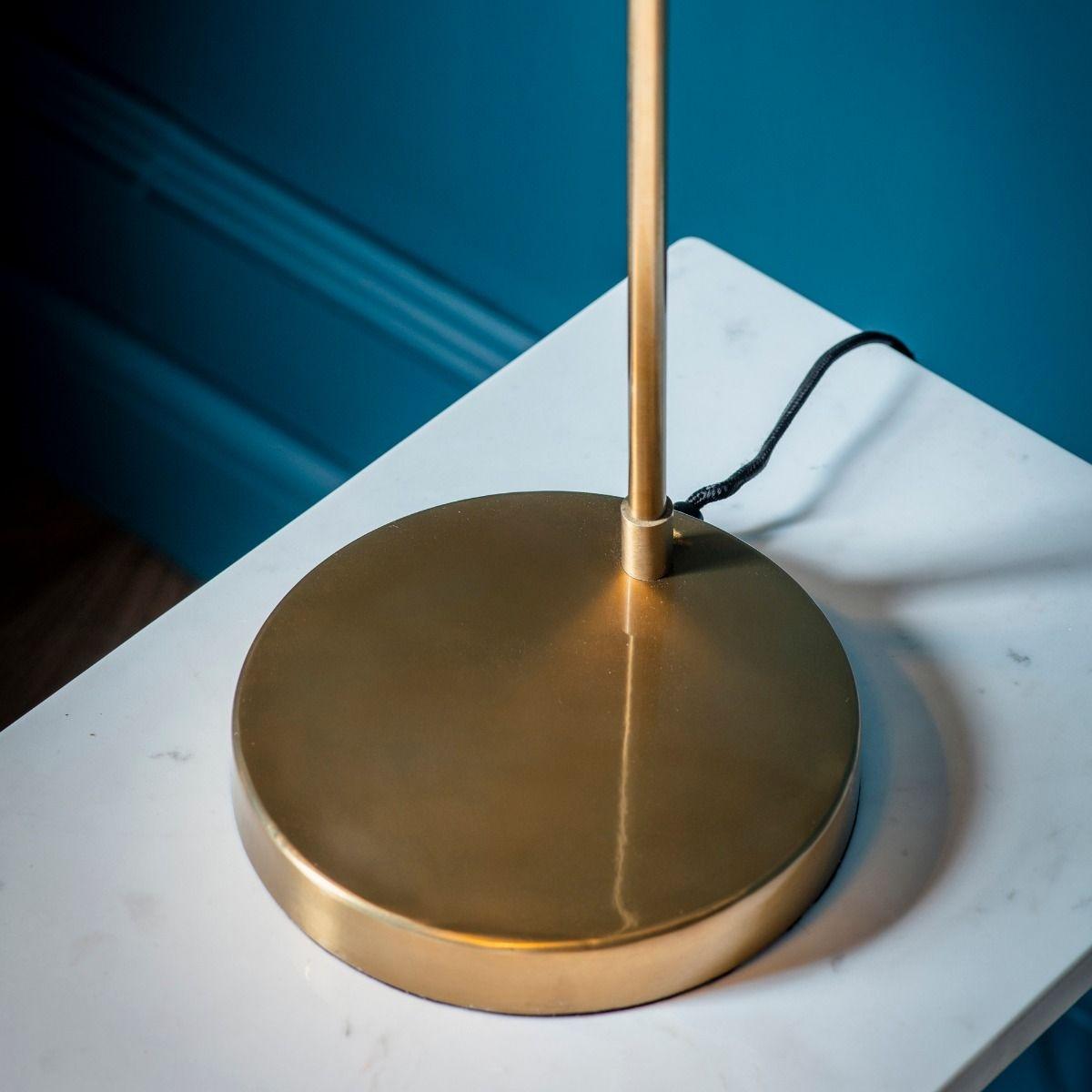 Karna Antique Brass & Gold Table Lamp – image 2