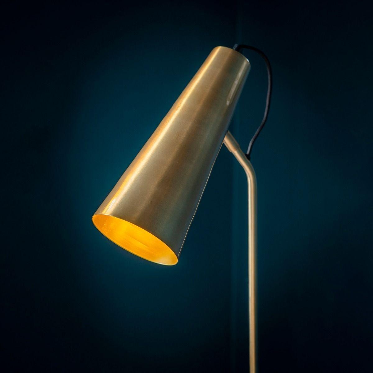 Karna Antique Brass & Gold Table Lamp – image 3