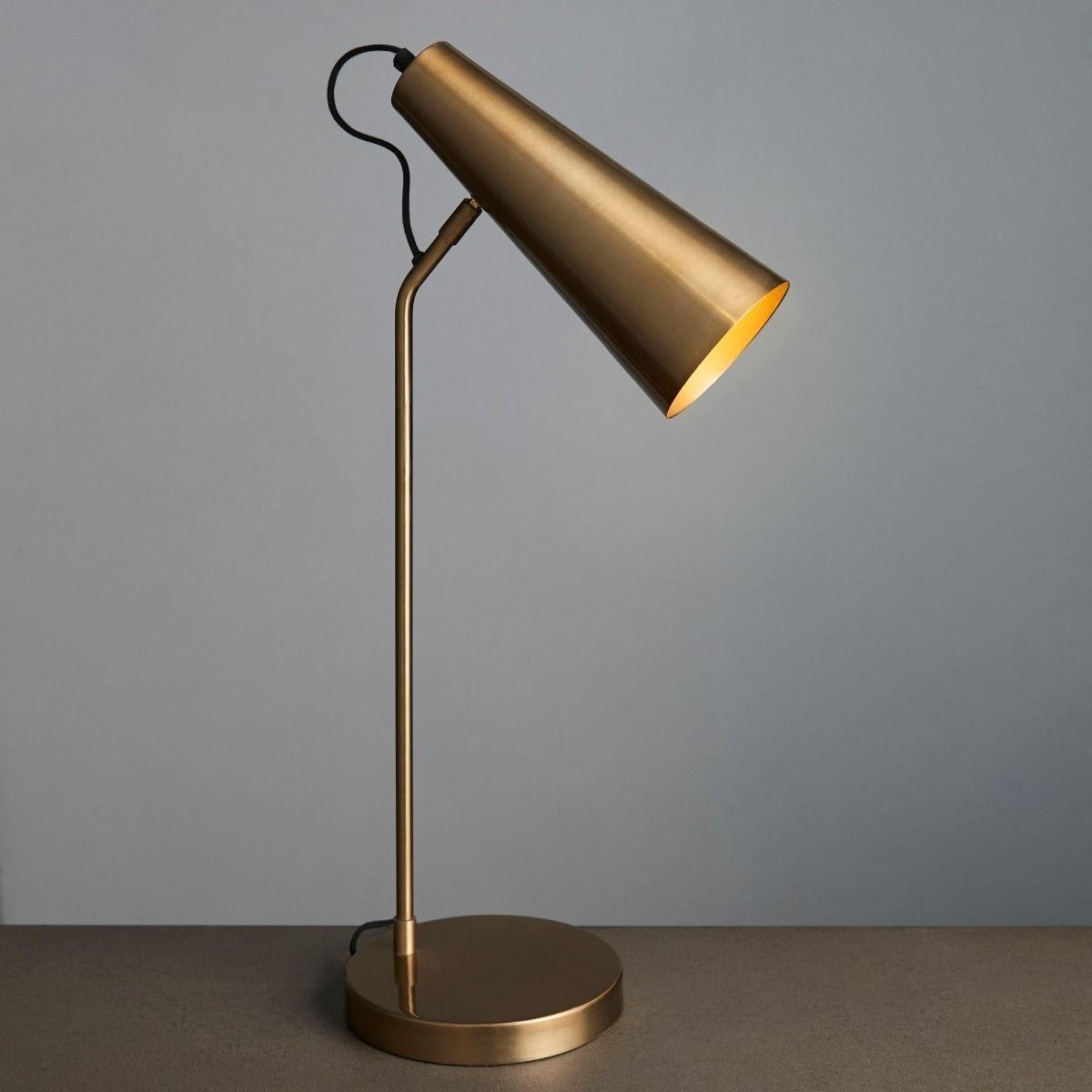 Karna Antique Brass & Gold Table Lamp – image 6