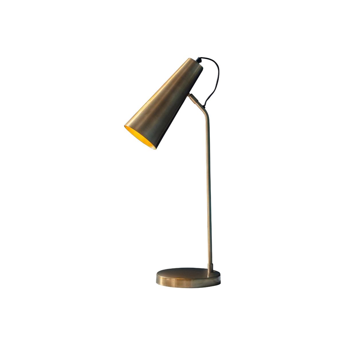 Karna Antique Brass & Gold Table Lamp – image 1