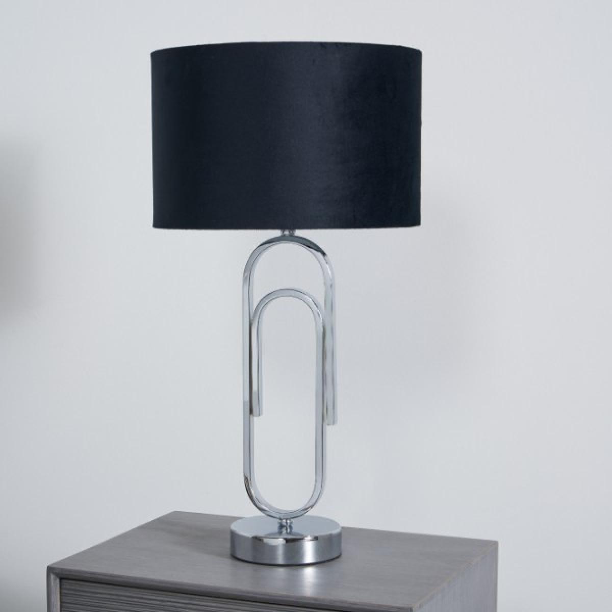 Dita Clip Chrome & Black Table Lamp – image 2