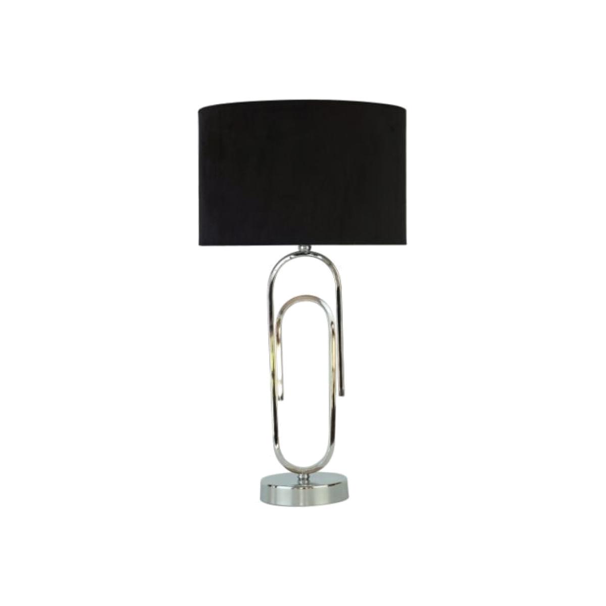 Dita Clip Chrome & Black Table Lamp – image 1