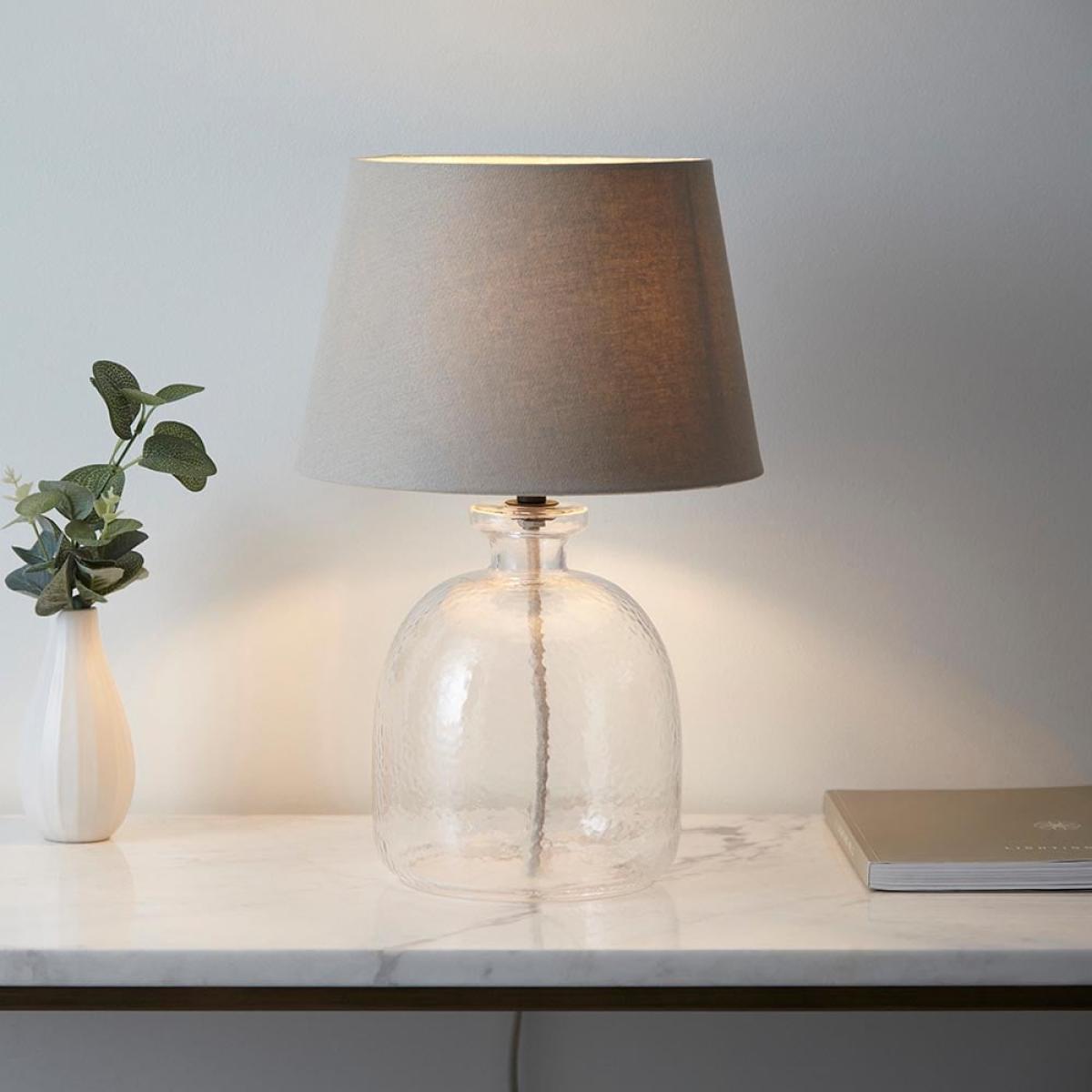 Lyra & Cici Glass Table Lamp – image 2