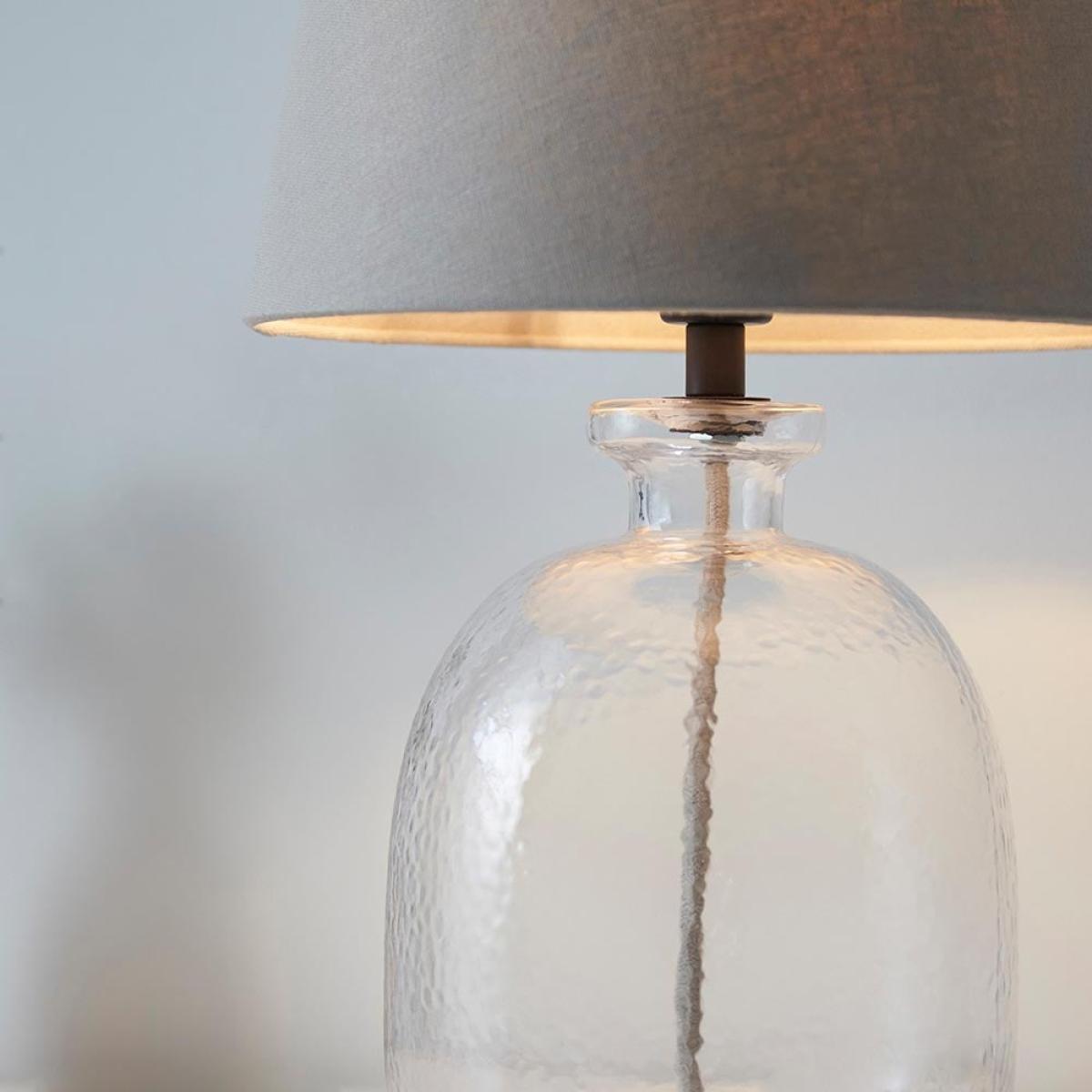 Lyra & Cici Glass Table Lamp – image 3