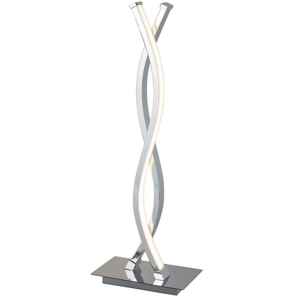 Searchlight Platt LED 47cm Table Lamp Polished Chrome – image 2