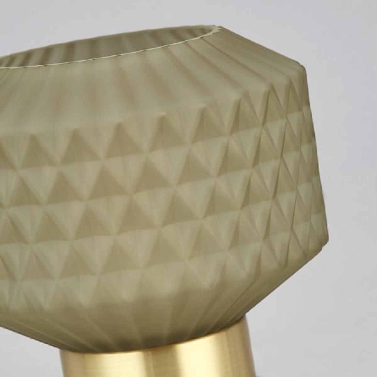 Zina Sage Green &amp; Brass Table Lamp – image 3