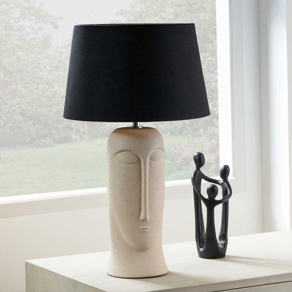 Rushmore Face Detail Ceramic Table Lamp – image 2