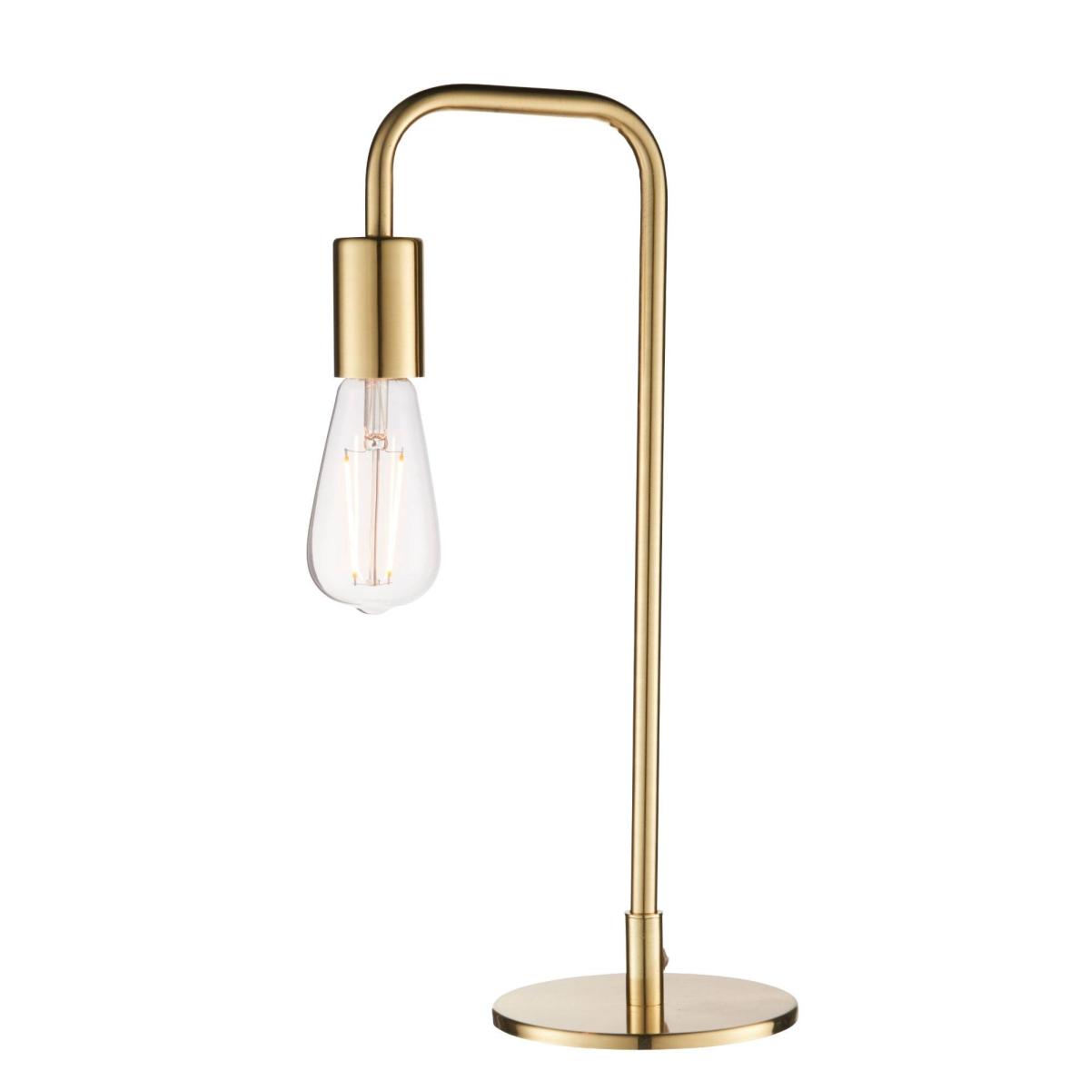 Rubens 45cm Table Lamp Satin Gold – image 2