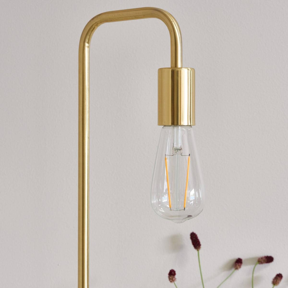 Rubens 45cm Table Lamp Satin Gold – image 6