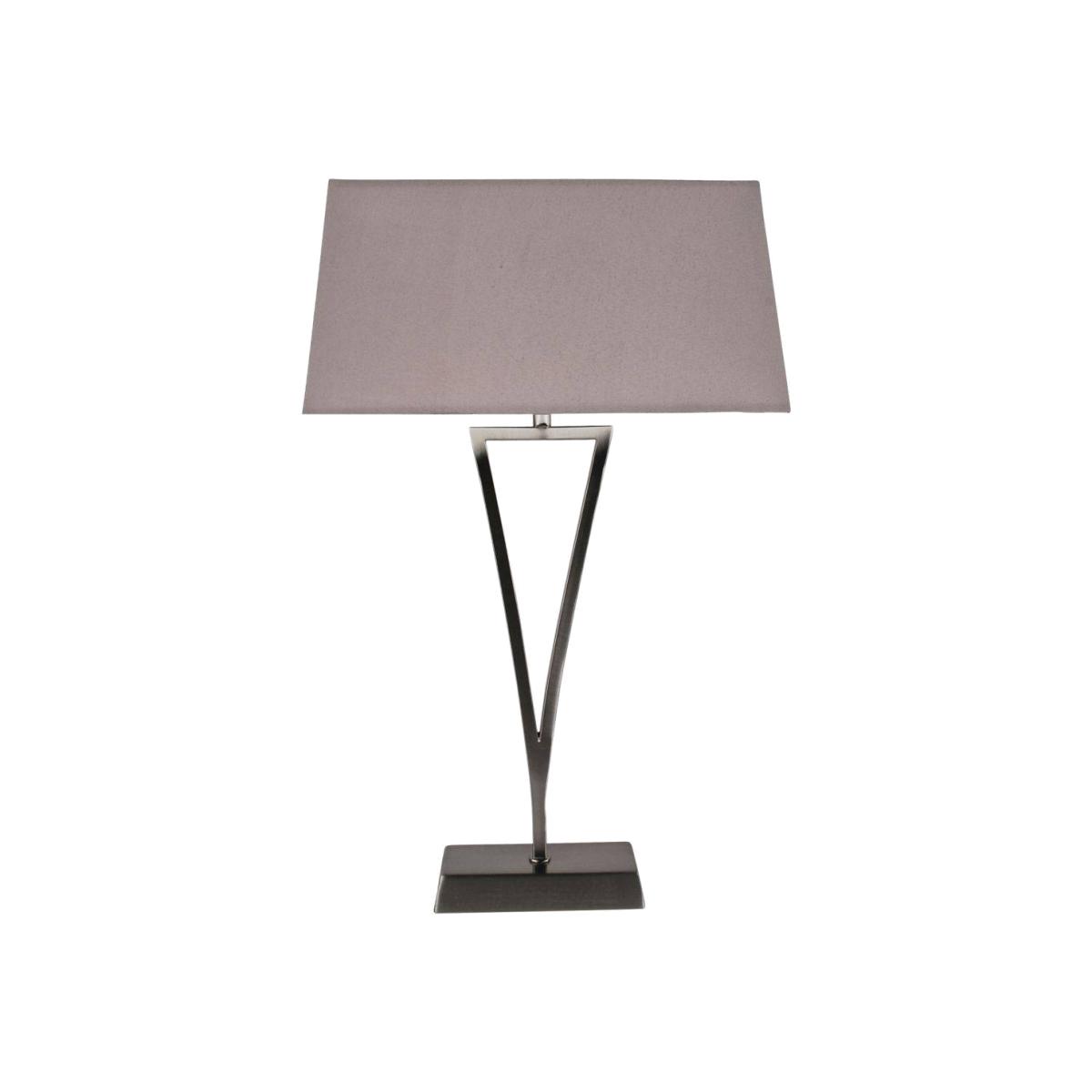Lizzie 49cm Touch Table Lamp Mocha